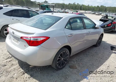 2014 Toyota Corolla S Plus z USA, uszkodzony, nr VIN 2T1BURHE0EC141732